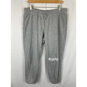 New Balance Ankle Jogger Sweatpants Elastic Tie Waist F2203KAH962 Men's Size L